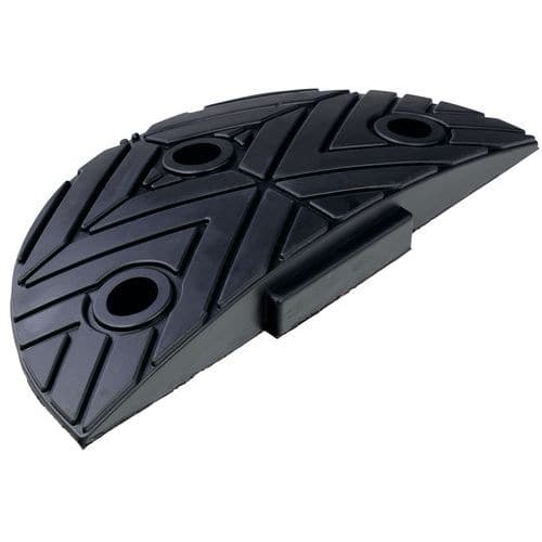 Modulaire verkeersdrempel rubber - 10 km/h - Crash Stop - Dancop