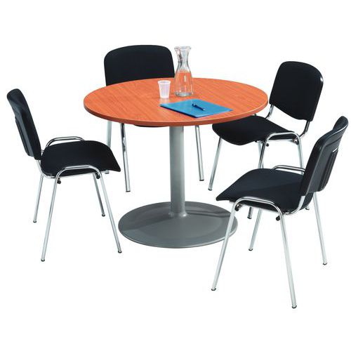 Vergaderset met ronde tafel