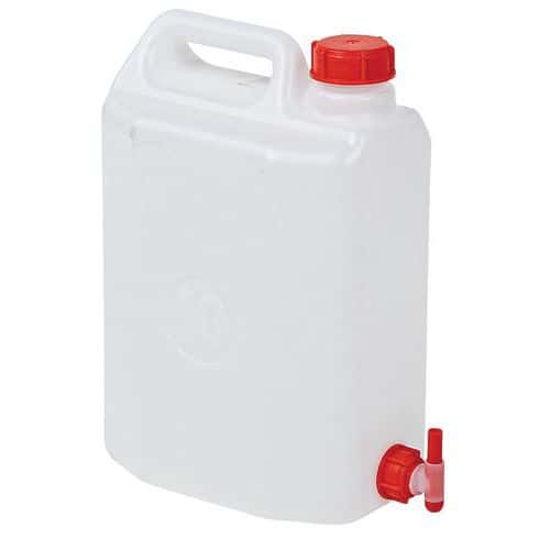 Kit jerrycan met kraantje - 10 en 20 l