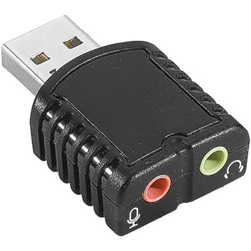 Mini usb geluidskaart ingang/uitgang