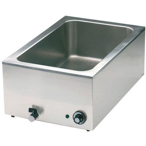 Elektrische bain-marie met afvoer GN 1/1 - Matfer