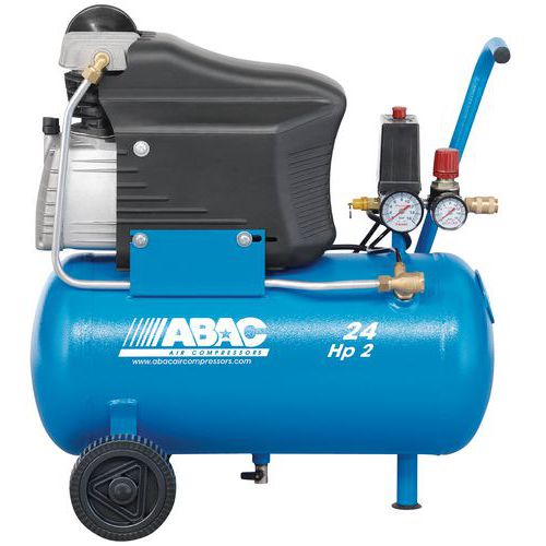 Mobiele compressor met directe aandrijving - 2 PK