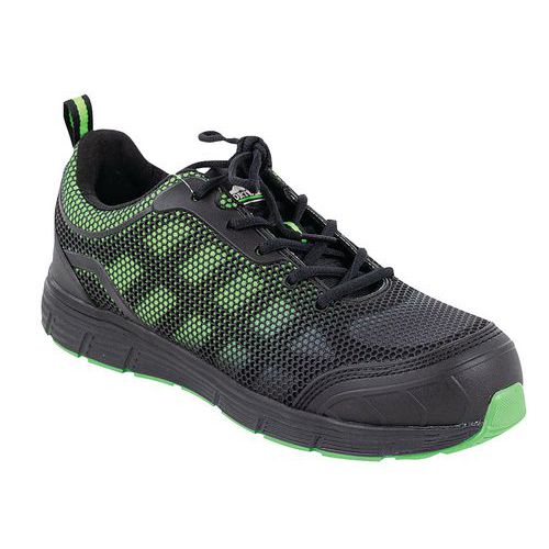 Sportschoen Ogwen Trainer Compositelite S1P FT35 Groen/zwart Portwest