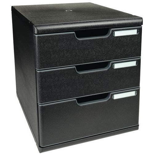 Ladenbox 3 gesloten ECOBlack MODULO A4 Exacompta