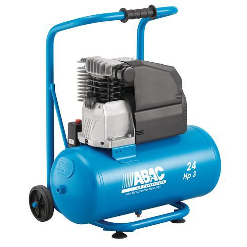 Mobiele compressor met ingebouwde steekwagen - 2 PK