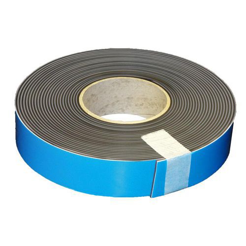 Magnetische en zelfklevende strip op rol 10 m x 40 mm - Manutan Expert