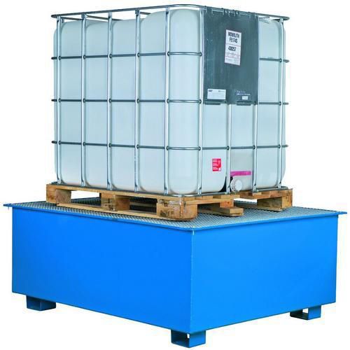 Milieubeschermingspallet voor 1 IBC-container 1100 l