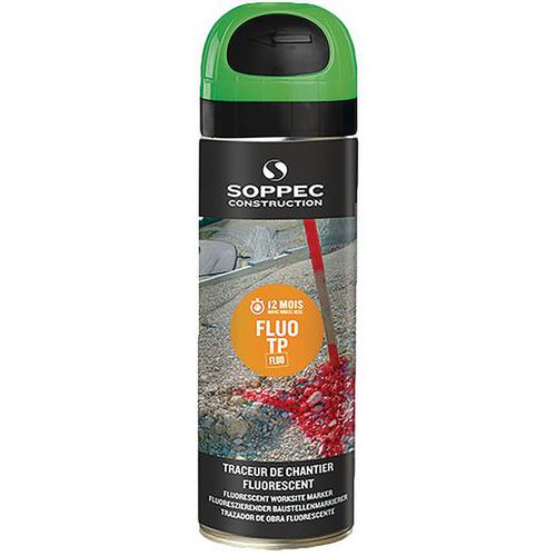 Spuitbus, fluorescerende terreinmarker - Fluo TP® - 500 ml - Soppec