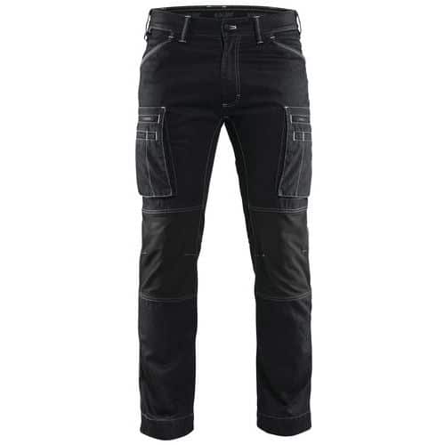 Service Werkbroek Denim stretch 1459- zwart