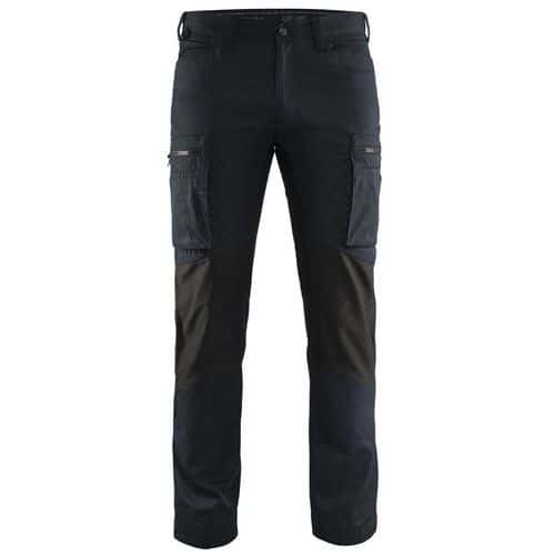 Service werkbroek met stretch 1459 - donkerblauw/zwart