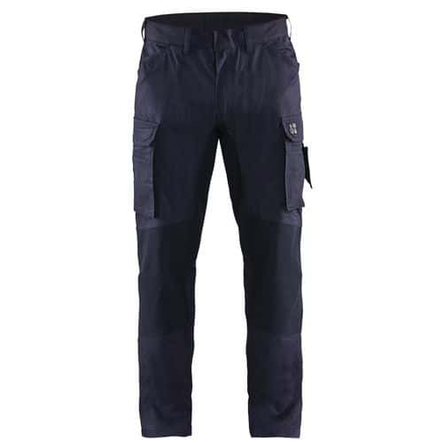 Werkbroek met stretch - vlamvertagend - 1486 - marineblauw