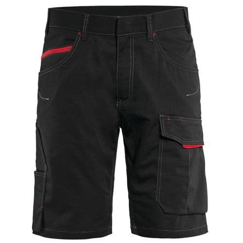 Service Short 1499 - zwart/rood