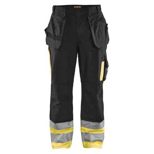 Werkbroek High Vis 1529 - zwart/geel