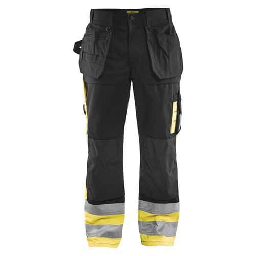 Werkbroek High Vis 1529 - zwart/oranje