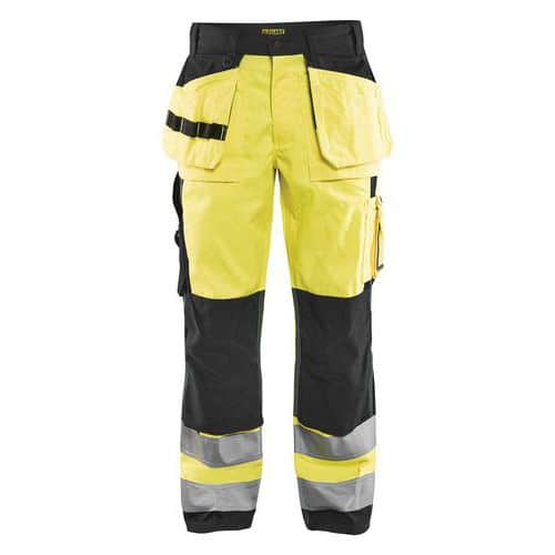 Werkbroek High Vis 1533 - geel/zwart