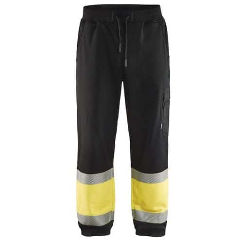 Sweatpants High Vis 1549 - zwart/geel