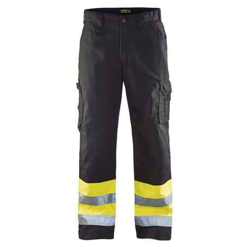 Werkbroek High Vis 1564 - zwart/geel