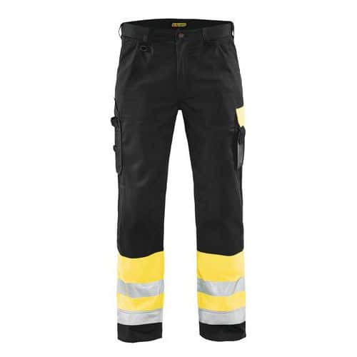 Werkbroek High Vis 1584 - geel/zwart