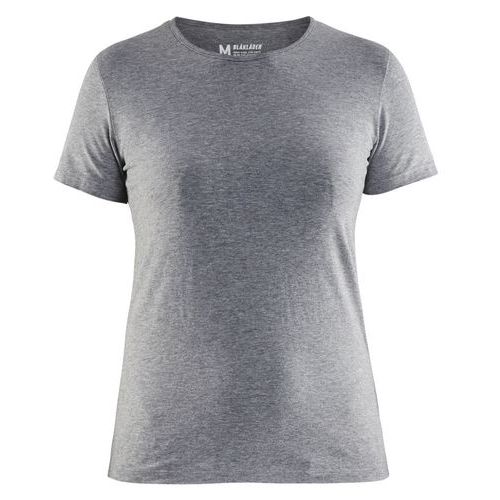 T-Shirt Dames 3304 - ronde hals - Grijs Mêlee