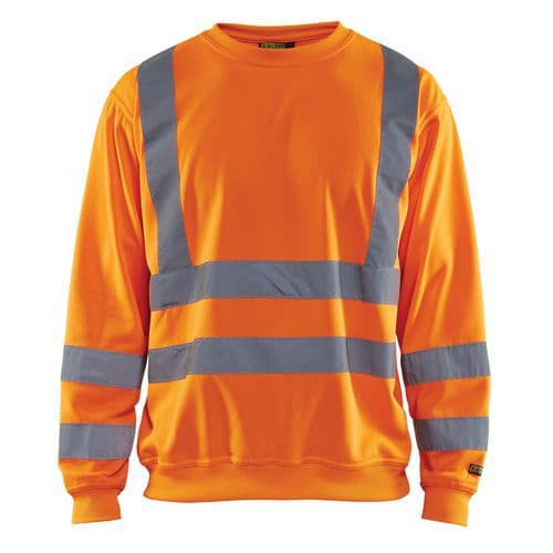 Sweatshirt High Vis 3341 - oranje