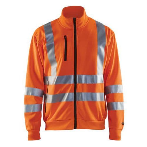 Sweatshirt High Vis 3358 - oranje