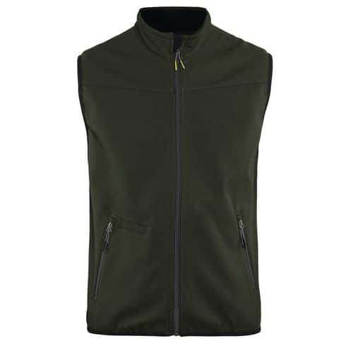 Bodywarmer Softshell 3850 - groen/zwart