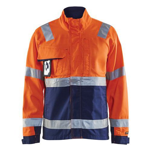 Jack High Vis 4064 - oranje/marineblauw