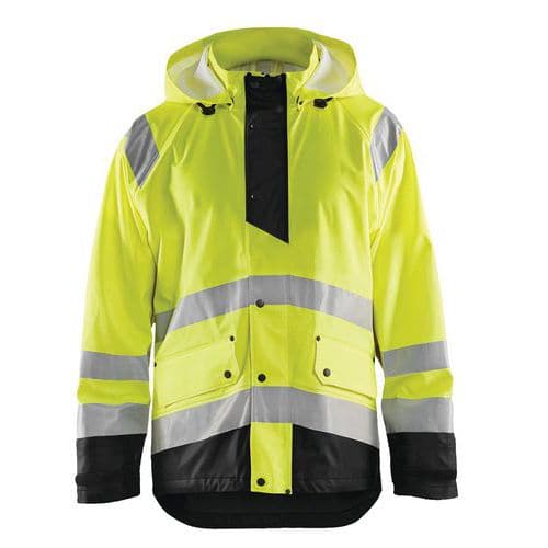 Regenjas High Vis Level 1 4323 - geel/zwart