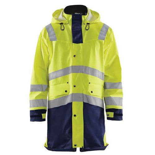 Regenjas High Vis LEVEL 3 4326 - geel/marineblauw