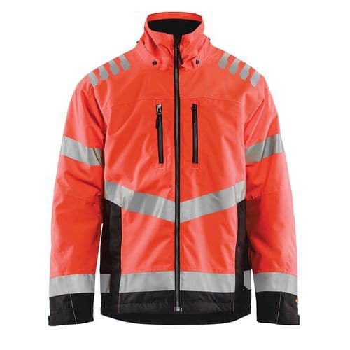 Winterjas High Vis 4780 - rood/zwart