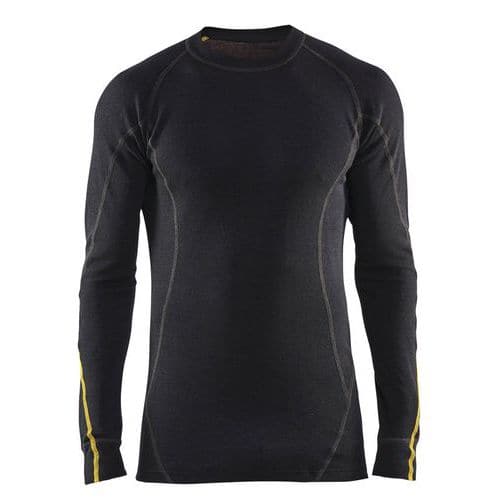 Onderhemd FR 78% Merino 4794 - zwart