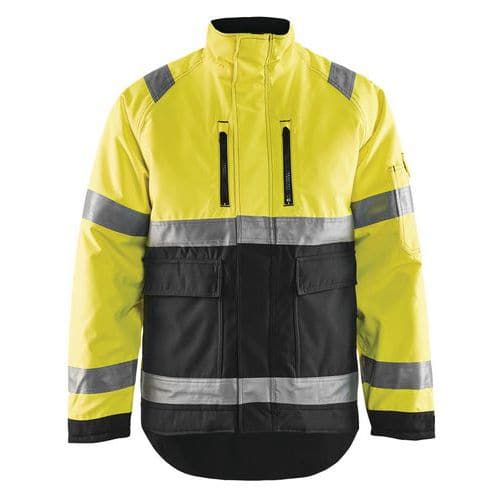 Winterjas High Vis 4827 - geel/zwart