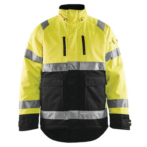 Winterjas High Vis 4828 - geel/zwart