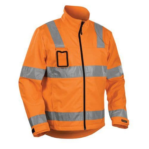 Jas Softshell High Vis 4838 - oranje