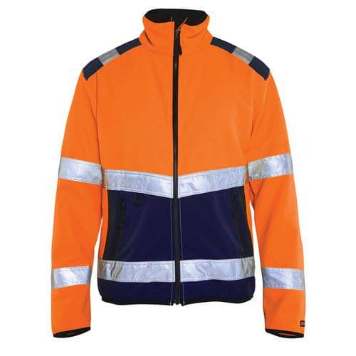 Jack Softshell High Vis 4877 - oranje/marineblauw