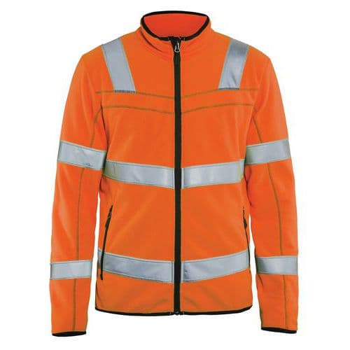 Microfleece vest High Vis 4941 - oranje