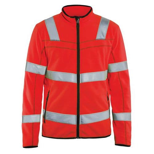 Microfleece vest High Vis 4941 - rood