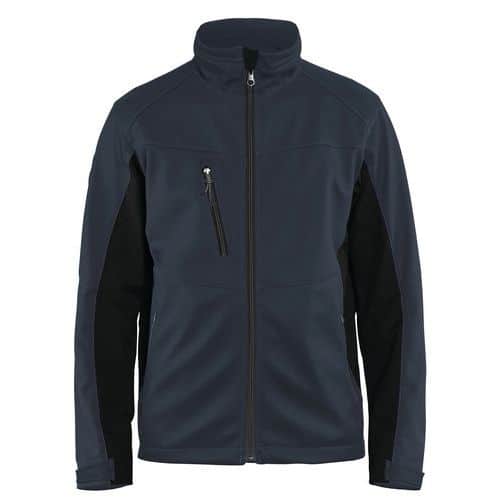 Jack Softshell 4950 - donker marineblauw/zwart