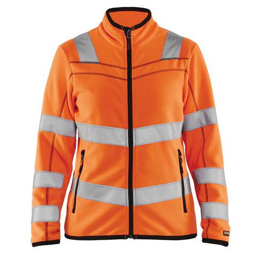 Vest Microfleece Dames High Vis 4966 - oranje