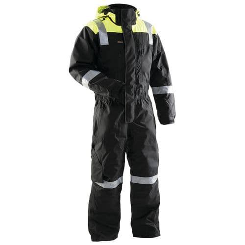 Overall Shell High Vis 6787 - zwart/geel