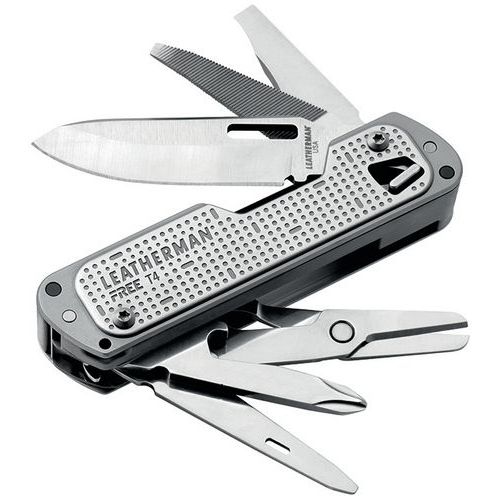 Multitool zakmes met 12 functies Free T4