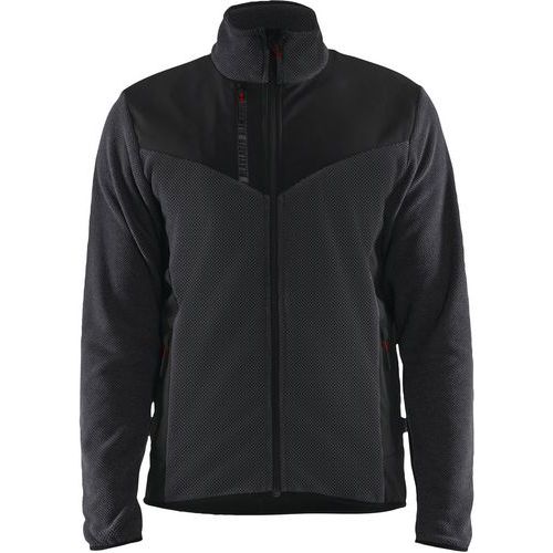 Gebreid vest met softshell - Blåkläder