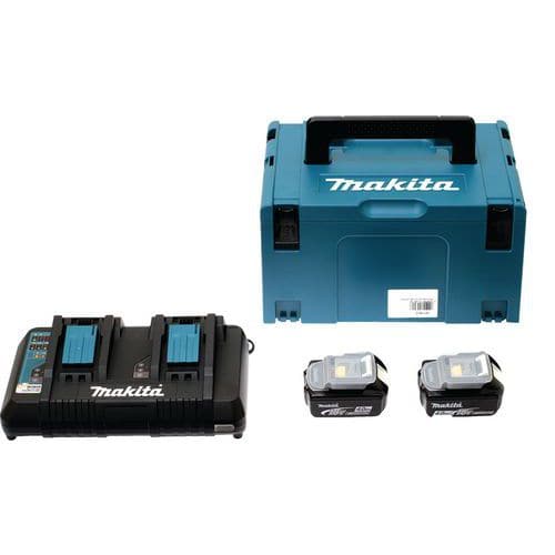 Set energie 18 V met koffer MAKPAC - Makita