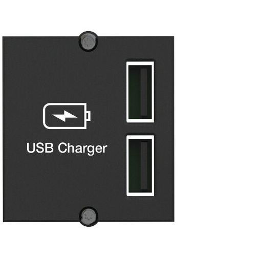 USB-A lader module dubbel - Bachmann