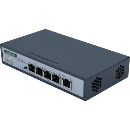 Gigabit switch 5 poorten - Dexlan