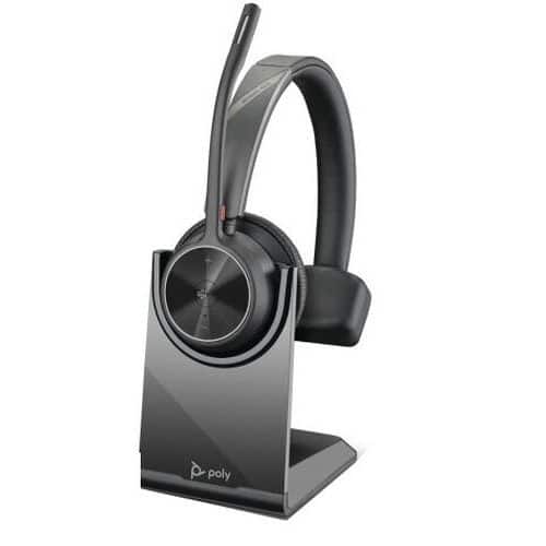 Headset draadloos Teams met station Voyager 4310M UC - USB-C - Poly