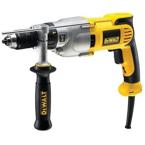 Klopboormachine met 2 snelheden 1100W - koffer - DEWALT