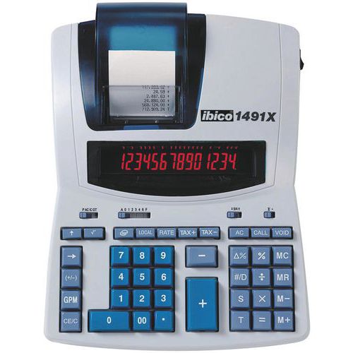 Rekenmachine Professioneel met telrol Ibico 1491X