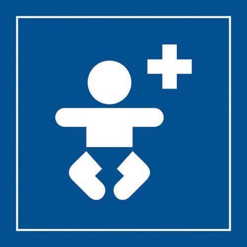 Pictogram kinderziekenhuis in Vinyl