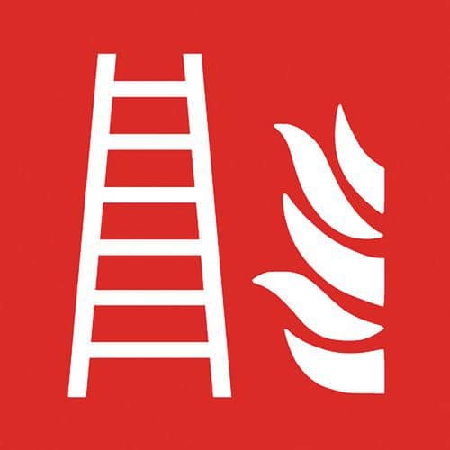 Brandbord - Brandladder - Zelfklevend